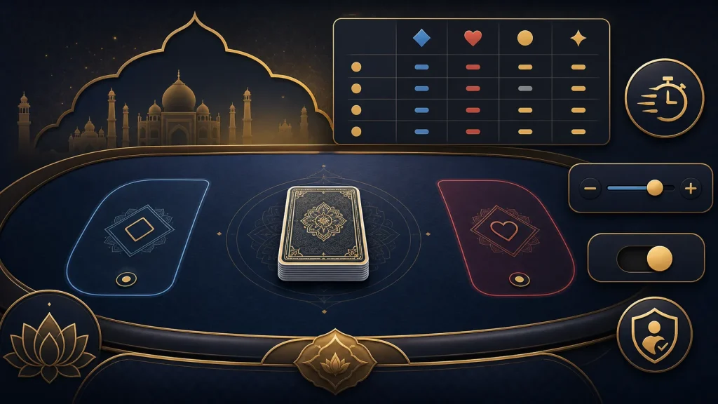 10bet India Andar Bahar card
